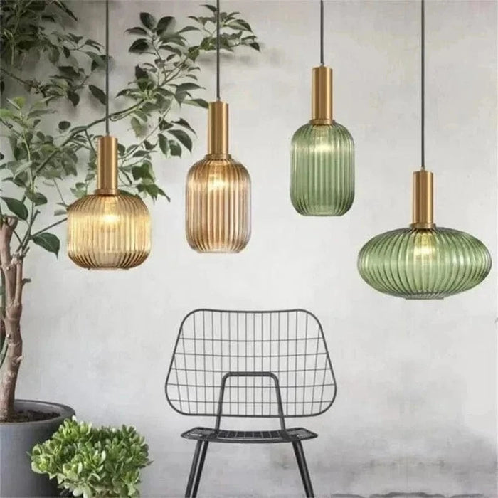 TAKLAMPA.SE Antik taklampa glas