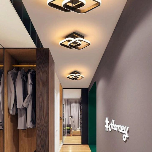 TAKLAMPA.SE Luminaire Plafonnier Svart Dimbar taklampa led