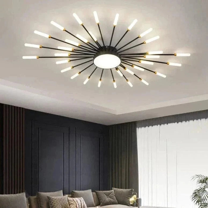 TAKLAMPA.SE Luminaire Plafonnier M - Svart Extra stor taklampa