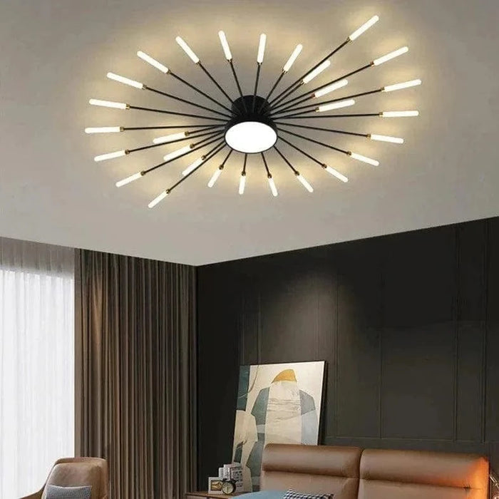 TAKLAMPA.SE Luminaire Plafonnier S - Svart Extra stor taklampa