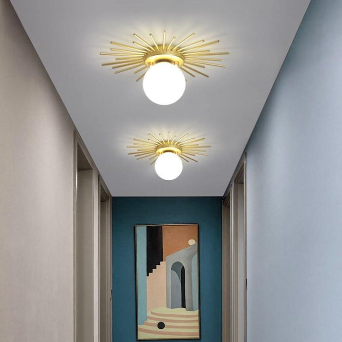 TAKLAMPA.SE Luminaire Plafonnier M - Stråle Gammal stil taklampa vardagsrum