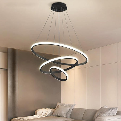 TAKLAMPA.SE Suspension Luminaire Svart Hängande stor taklampa