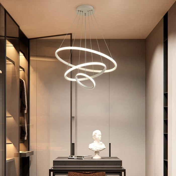 TAKLAMPA.SE Suspension Luminaire Vit Hängande stor taklampa