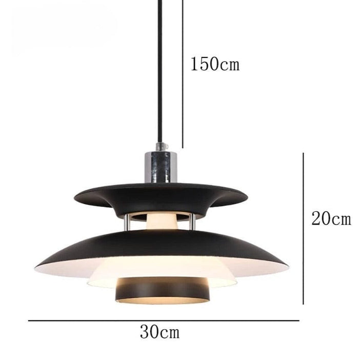 TAKLAMPA.SE Svart Liten taklampa retro