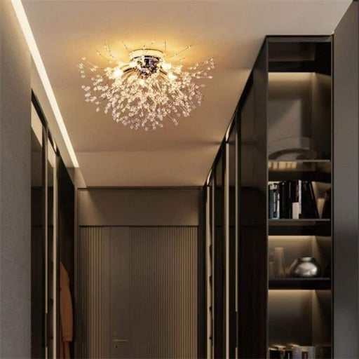 TAKLAMPA.SE Luminaire Plafonnier S Ljusrosa taklampa blomma