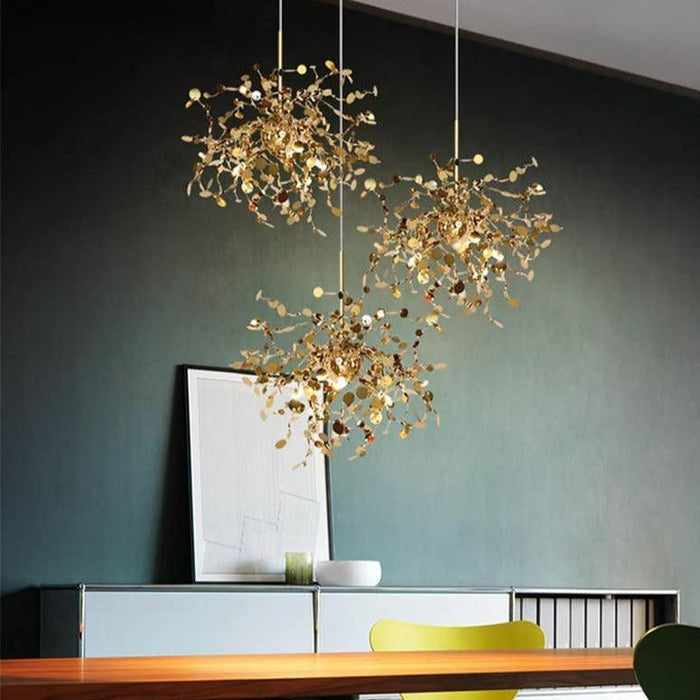 TAKLAMPA.SE Suspension Luminaire 3 Bollar Stor taklampa plafond stjärnor