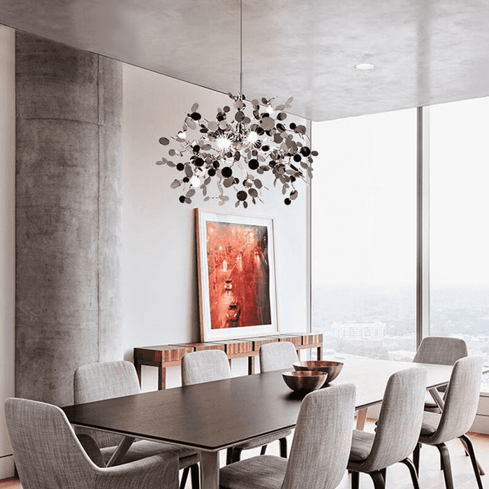 TAKLAMPA.SE Suspension Luminaire Stor taklampa silver