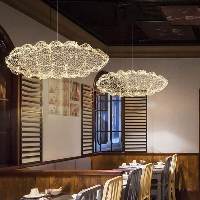 TAKLAMPA.SE Suspension Luminaire Guld / L Stor taklampa stjärnhimmel