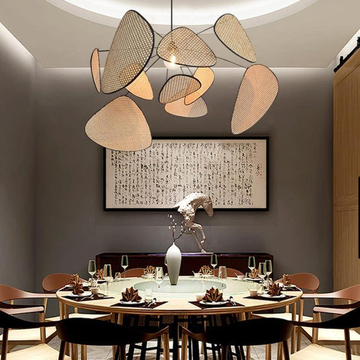 TAKLAMPA.SE Suspension Luminaire L Taklampa bambu