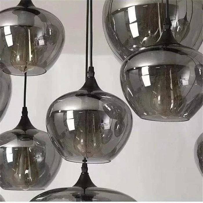 TAKLAMPA.SE Taklampa glas mässing