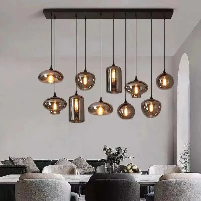 TAKLAMPA.SE Taklampa glas mässing