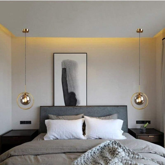 TAKLAMPA.SE Suspension Luminaire Taklampa glas och metall