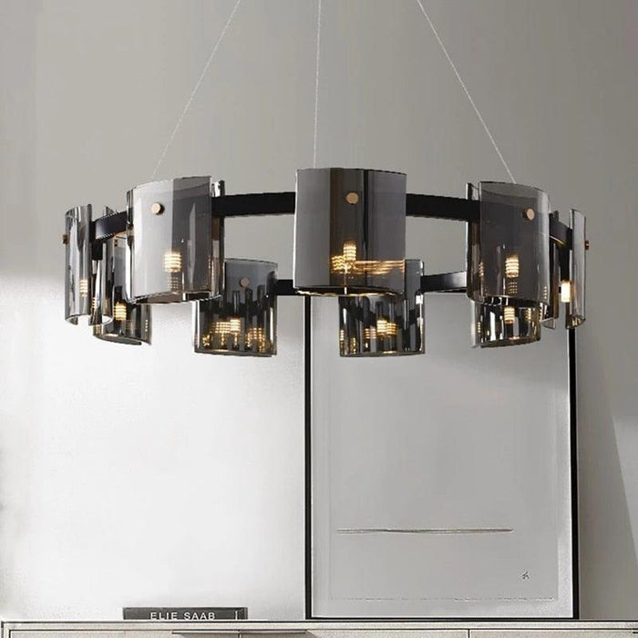 TAKLAMPA.SE Suspension Luminaire Svart Taklampa glas