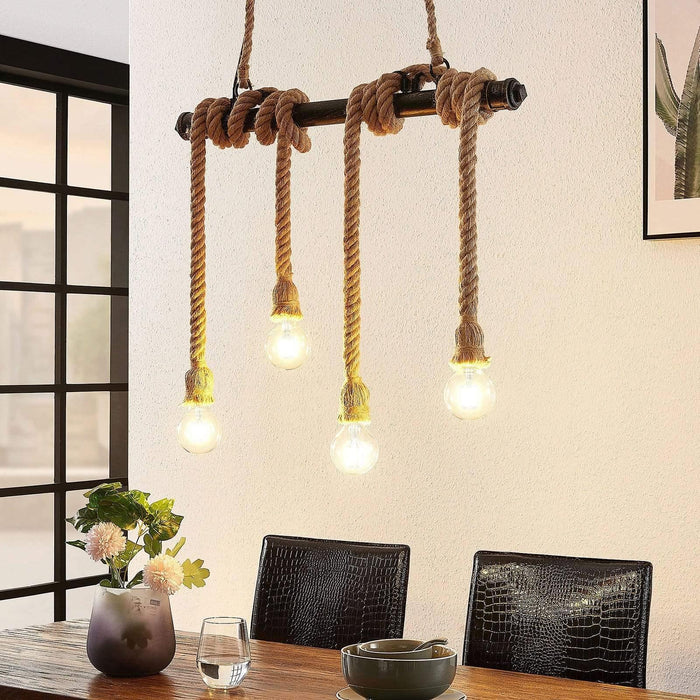 TAKLAMPA.SE Lampe Suspendue Taklampa industri trippel antik