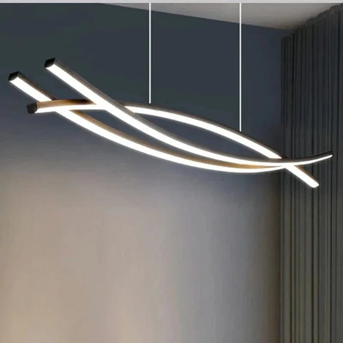 TAKLAMPA.SE Svart 100cm Taklampa kök design