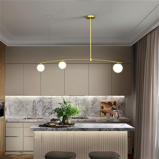 TAKLAMPA.SE Suspension Luminaire S - Guld Taklampa kök stor