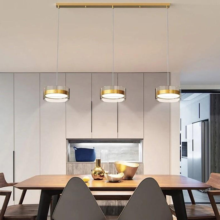 TAKLAMPA.SE Suspension Luminaire Guld Taklampa kök wure