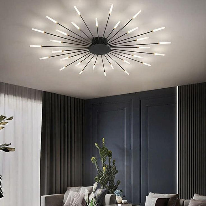 TAKLAMPA.SE Luminaire Plafonnier Taklampa led 4 st lampor svart
