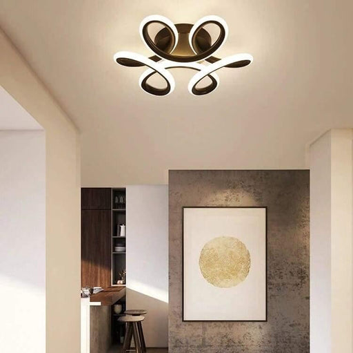 TAKLAMPA.SE Luminaire Plafonnier Knut Taklampa led mässing