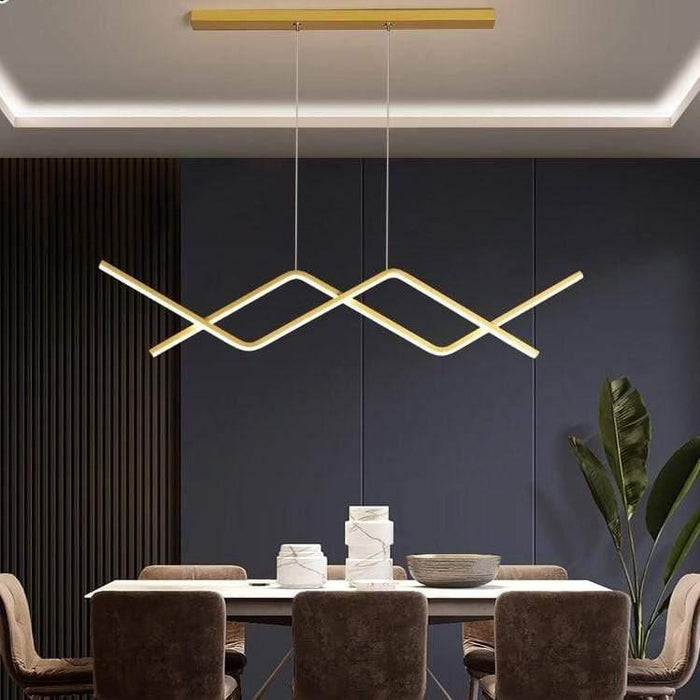 TAKLAMPA.SE Suspension Luminaire Guld Taklampa pendel svart