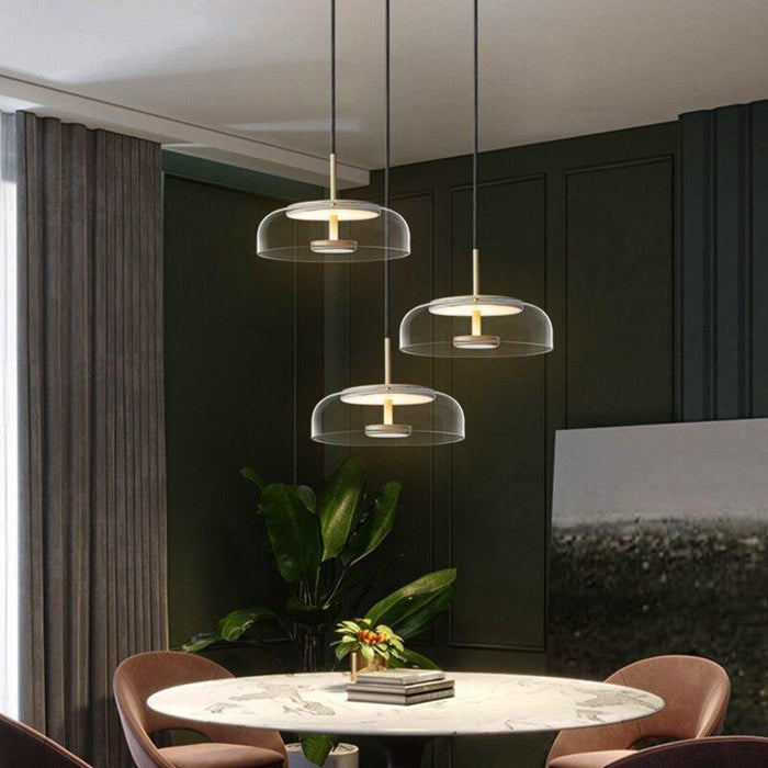 TAKLAMPA.SE Lampe Suspendue Kall Taklampa retro gkasskivor