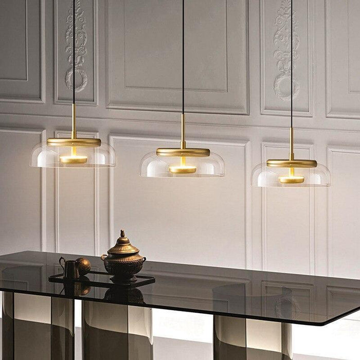 TAKLAMPA.SE Lampe Suspendue Taklampa retro gkasskivor