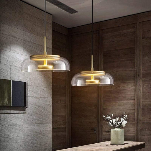 TAKLAMPA.SE Lampe Suspendue Varm Taklampa retro gkasskivor