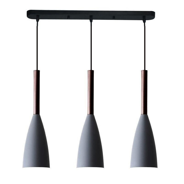 TAKLAMPA.SE Lampe Suspendue Grå Taklampa retro industri