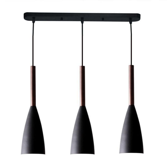 TAKLAMPA.SE Lampe Suspendue Svart Taklampa retro industri