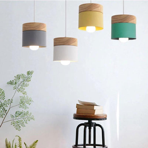 TAKLAMPA.SE Lampe Suspendue Grön Taklampa retro plåt danmark