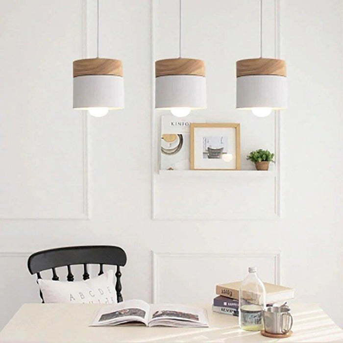 TAKLAMPA.SE Lampe Suspendue Vit Taklampa retro plåt danmark