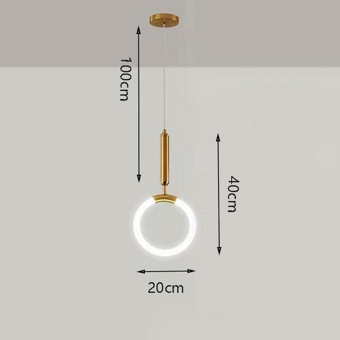 TAKLAMPA.SE Lampe Suspendue Taklampa sovrum koppar