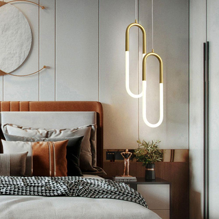 TAKLAMPA.SE Lampe Suspendue Taklampa sovrum koppar