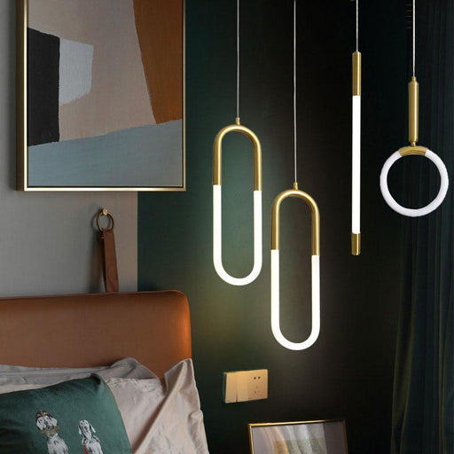 TAKLAMPA.SE Lampe Suspendue Taklampa sovrum koppar