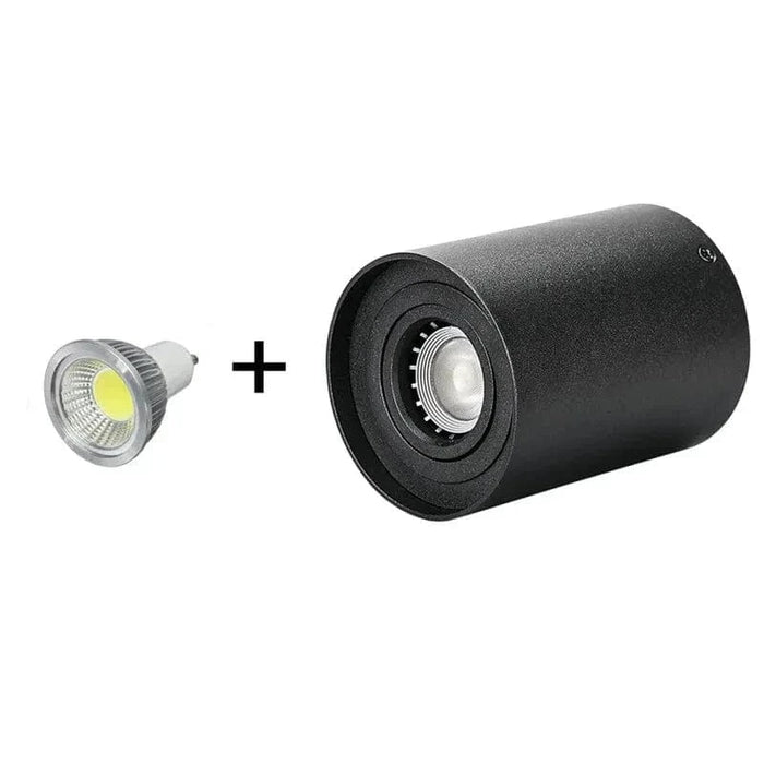 TAKLAMPA.SE Svart Taklampa spotlight led