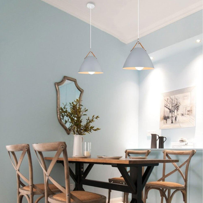 TAKLAMPA.SE Suspension Luminaire Grå Taklampa svart industri
