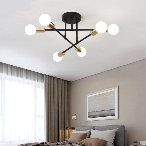 TAKLAMPA.SE Luminaire Plafonnier Svart Taklampa vardagsrum industriell