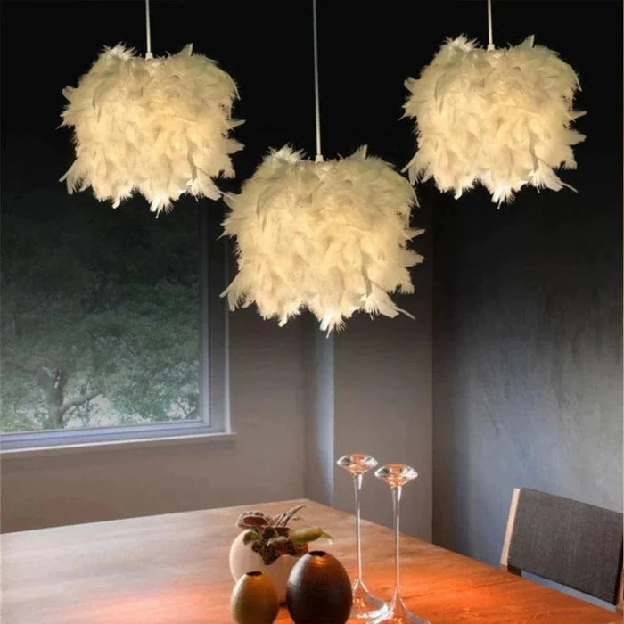 TAKLAMPA.SE Suspension Luminaire M Taklampa vit tyg