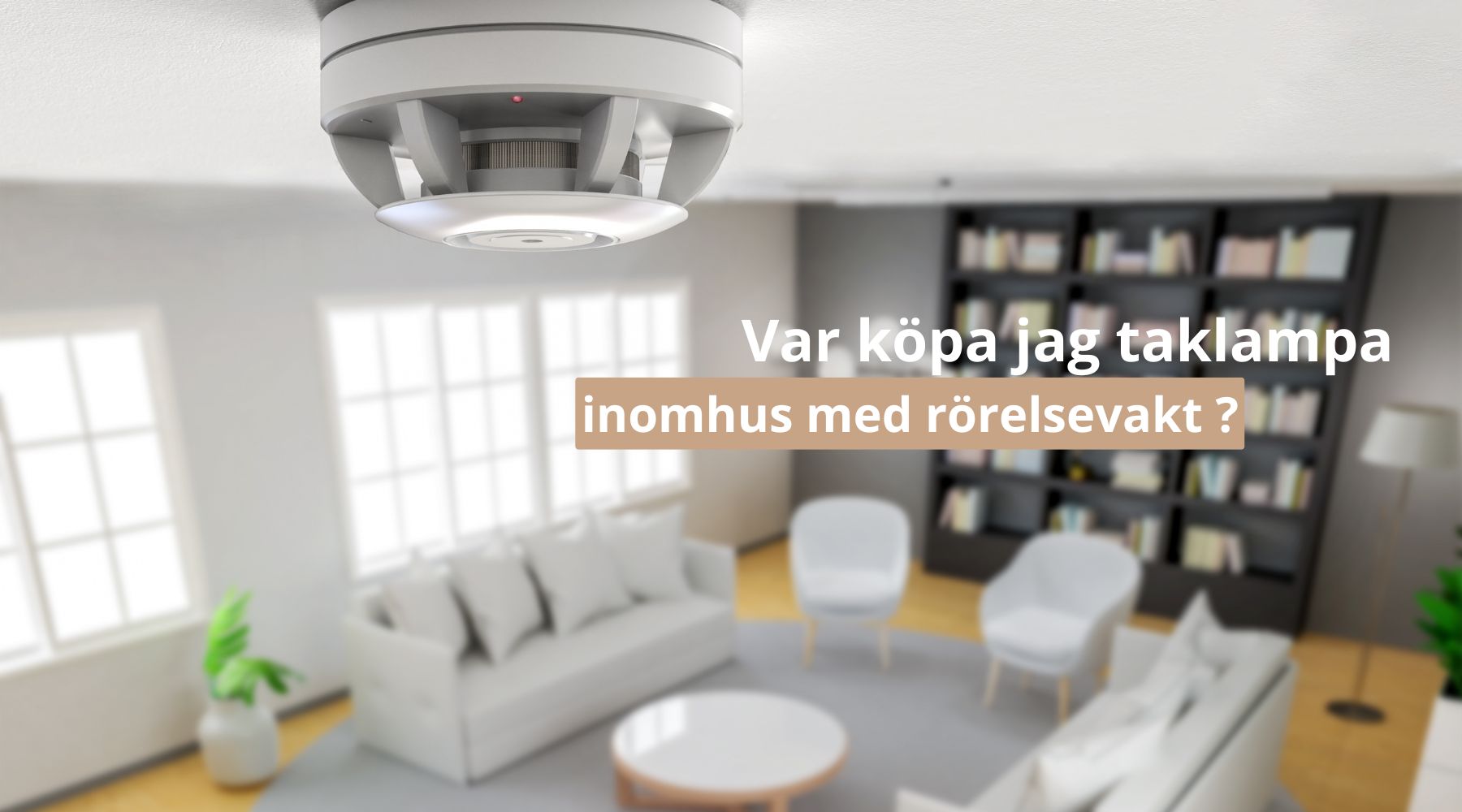 Var köpa jag taklampa inomhus med rörelsevakt ?