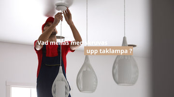 Vad menas med skruvas upp taklampa ?