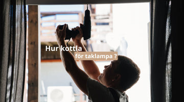 Hur kottla för taklampa ?