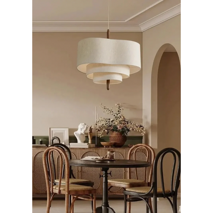 Modern kupollampa med mjuka former