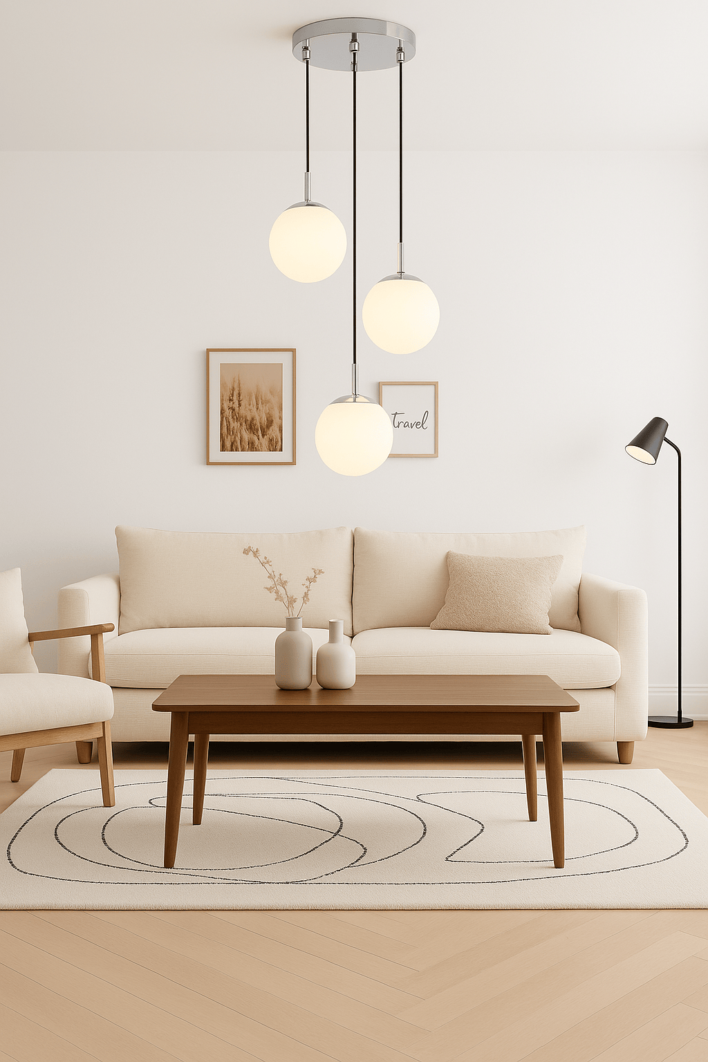 Skandinavisk balans i ljusdesign