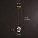 TAKLAMPA.SE Suspension Luminaire äggformad taklampa guld