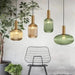 TAKLAMPA.SE Antik taklampa glas