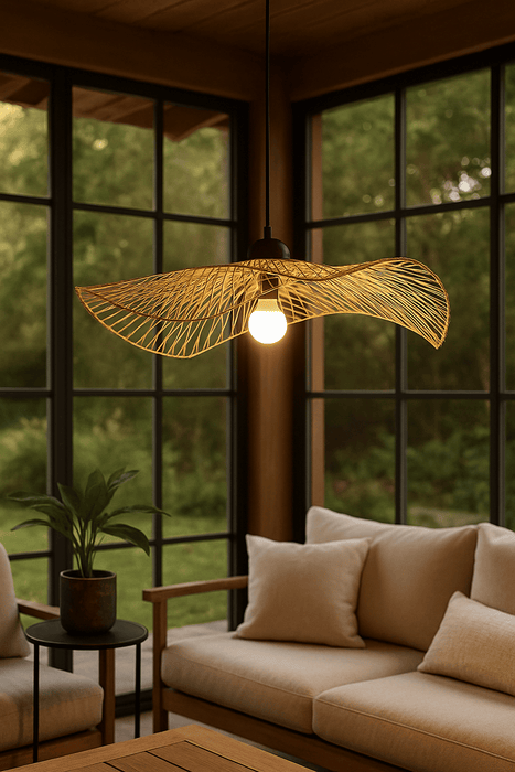 Arboréa – Naturlig bambu taklampa TAKLAMPA.SE