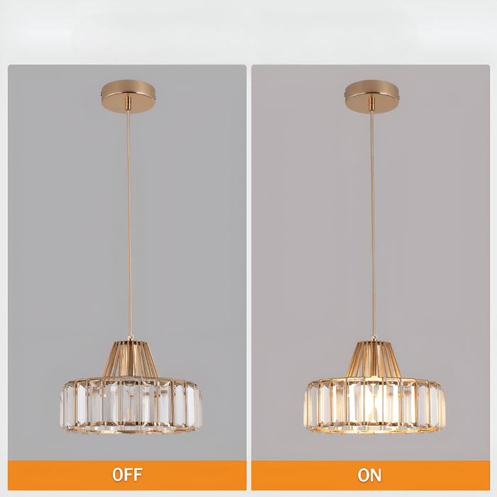 Aurelia – Elegant kristall taklampa TAKLAMPA.SE