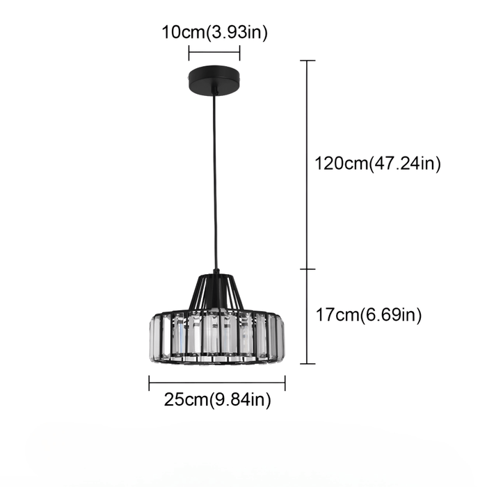 Aurelia – Elegant kristall taklampa TAKLAMPA.SE
