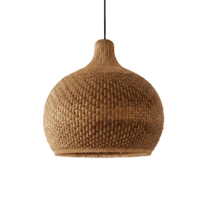 Bohemisk rottinglampa med organisk charm TAKLAMPA.SE