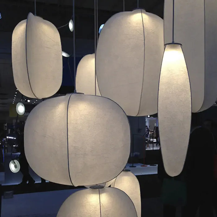 Elegant papperslampa TAKLAMPA.SE